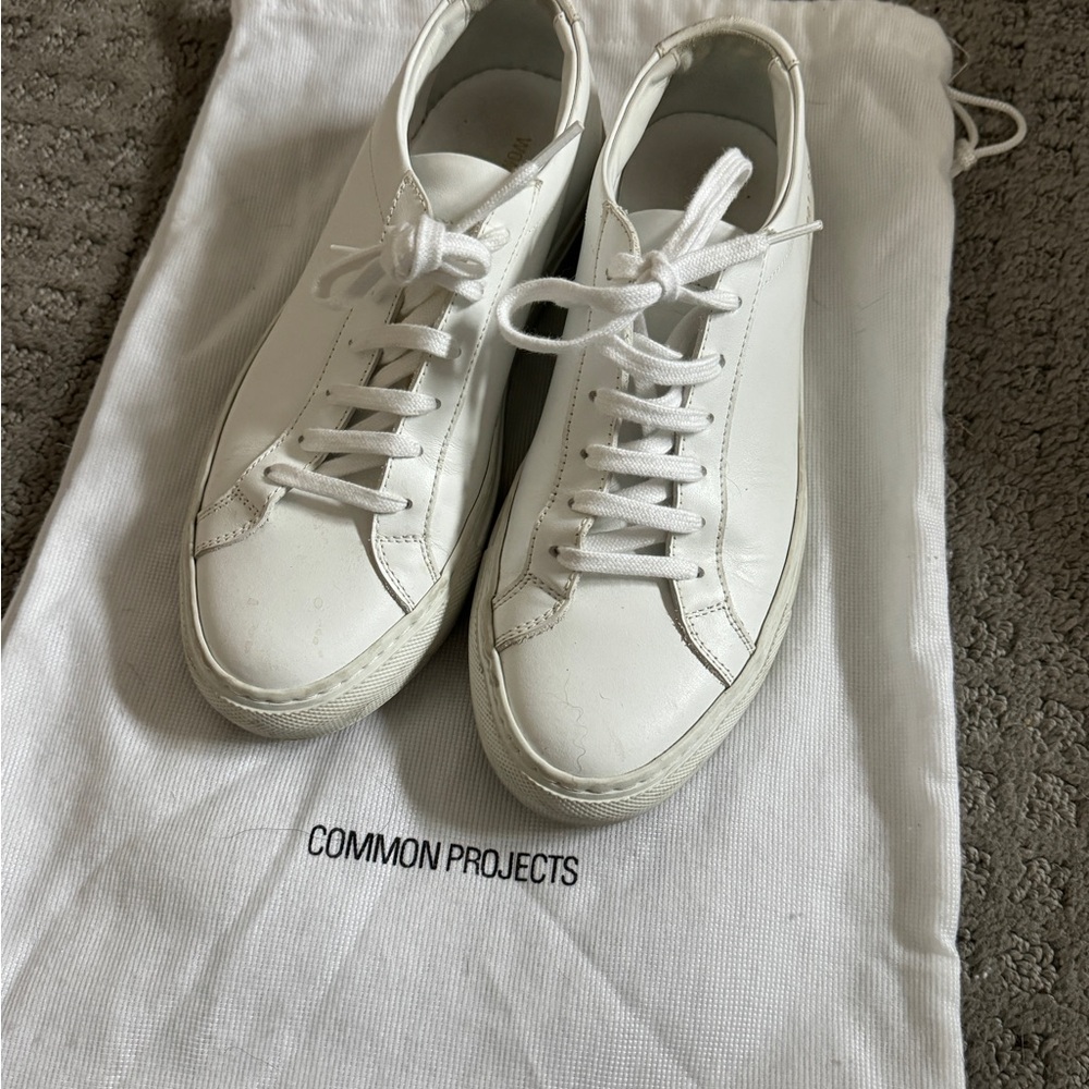 Common Projects Classic White Leather Sneakers